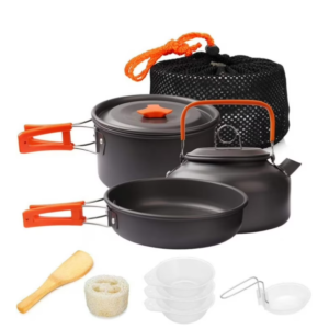 Camping Cookware Set Camping Gear Non-Stick